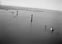 Aerial View of Mackinac Bridge Construction (65 of 77)