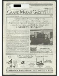 Grand Marais Gazette, 2011-02-03