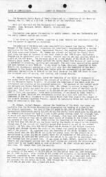 Committee of the Whole, 1985-05-14