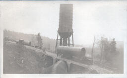 Truck with Steel Tubes for the Construction of the Victoria Dam Surge Tank