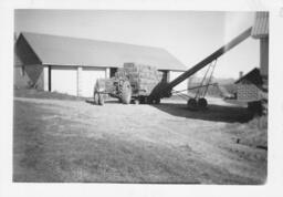 Unloading Hay (1 of 3)