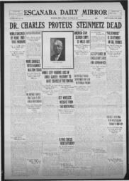 Escanaba Daily Mirror, 1923-10-26