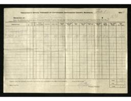 Charles Glaser Tax Receipt, 1934-02-08