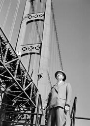 Dr. David Steinman, Designer of the Mackinac Bridge (16 of 18)