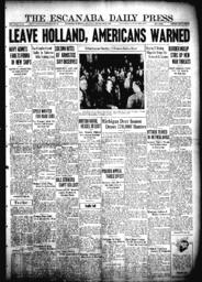 The Escanaba Daily Press, 1939-11-11