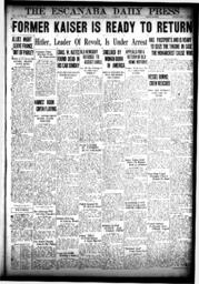 The Escanaba Daily Press, 1923-11-13