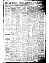 Manistique Semi-Weekly Pioneer, 1892-11-18