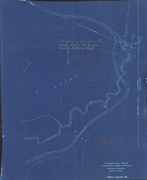 Topographical Map of Champion Pump Station Showing Reservoir