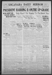 Escanaba Daily Mirror, 1923-08-02