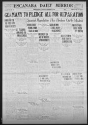 Escanaba Daily Mirror, 1923-09-13