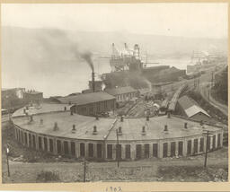 Roundhouse in Hancock, Michigan