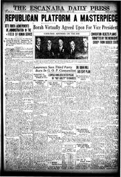 The Escanaba Daily Press, 1924-06-12