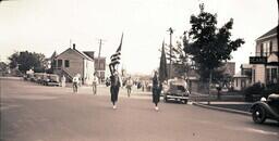 (005-018) Shriners with Flags Leading Parade