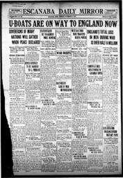 Escanaba Daily Mirror, 1918-11-19