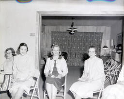 (216-01) Mrs. Hardin's Reception for Freshman Women 1958