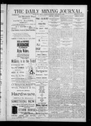 The Daily Mining Journal, 1890-01-23