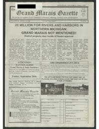 Grand Marais Gazette, 1996-08-15