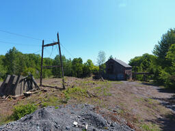 Photograph of Champion Mine Shafthouse #4 after Vegetation Removal (1 of 13)