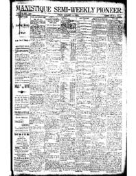 Manistique Semi-Weekly Pioneer, 1893-01-13