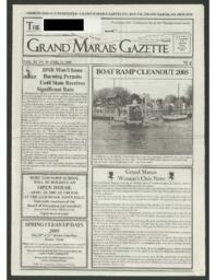 Grand Marais Gazette, 2005-04-21