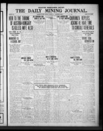 The Daily Mining Journal, 1914-06-29