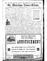 The Manistique Pioneer-Tribune, 1901-03-22