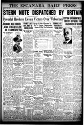 The Escanaba Daily Press, 1924-11-23