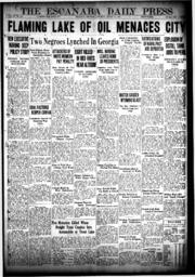 The Escanaba Daily Press, 1923-08-18