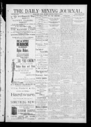 The Daily Mining Journal, 1890-03-17