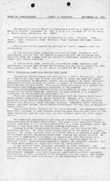 Committee of the Whole, 1991-09-10