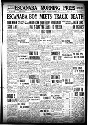 Escanaba Morning Press, 1916-11-29