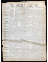 The Weekly Agitator, 1879-11-15