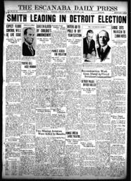 The Escanaba Daily Press, 1927-11-09