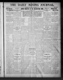 The Daily Mining Journal, 1907-09-21