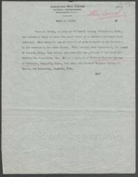 Helen E. Holman press release, undated