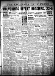 The Escanaba Daily Press, 1931-11-08