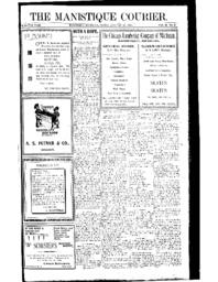 The Manistique Courier, 1898-01-21