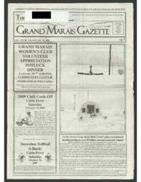 Grand Marais Gazette, 2009-01-15