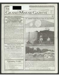 Grand Marais Gazette, 2012-08-16