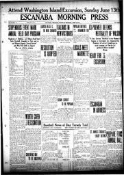 Escanaba Morning Press, 1915-06-12