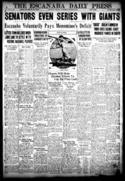 The Escanaba Daily Press, 1924-10-08