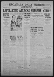 Escanaba Daily Mirror, 1922-06-07