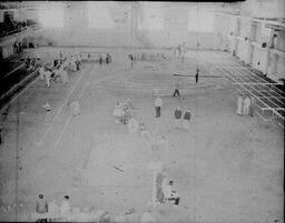 N.P. High School Invitational at NMC April 6, 1960: Aerial View of Setup in Hedgecock