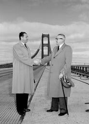 Dignitaries related to Mackinac Bridge construction (13 of 34)