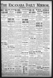 Escanaba Daily Mirror, 1913-08-25