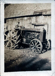 Man in Seat of Tractor