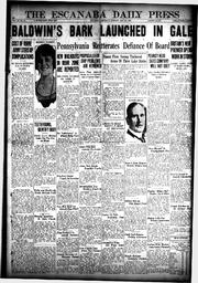 The Escanaba Daily Press, 1923-05-29