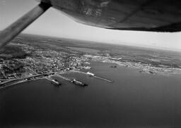 Aerial View of Mackinac Bridge Construction (36 of 77)