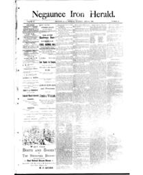 Negaunee Iron Herald, 1888-04-12