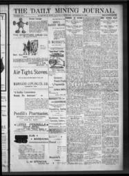 The Daily Mining Journal, 1896-09-19